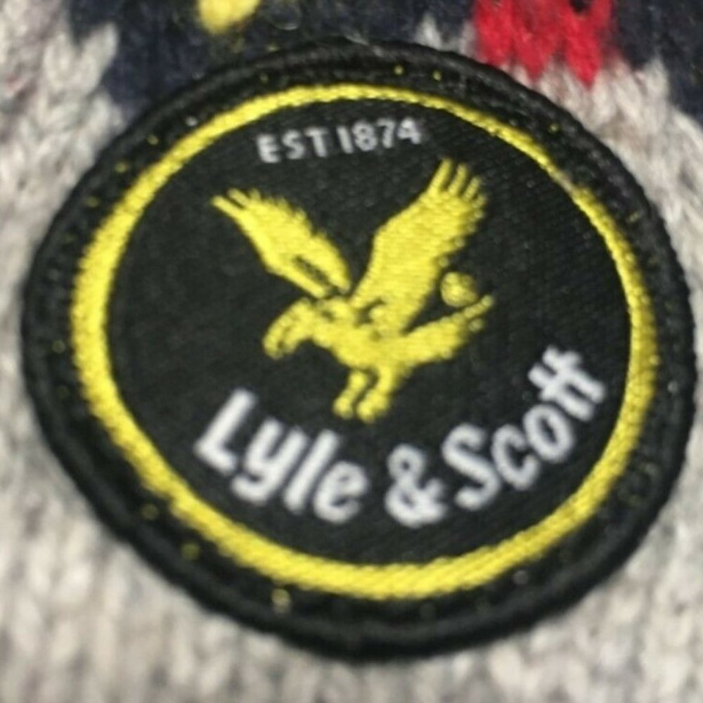 ⛔️SOLD⛔️ LYLE&SCOTT Scotland Vtg Merino Wool Scarf - Picture 7 of 10